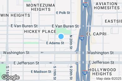 Map image of the property - 1918 E Adams St