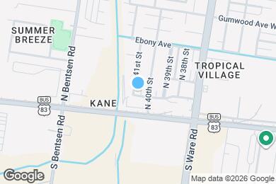 Map image of the property - 202 N 41st St