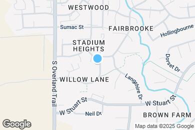 Map image of the property - 2900 Ross Dr