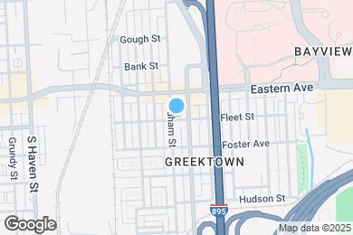 Map image of the property - 527 Oldham St