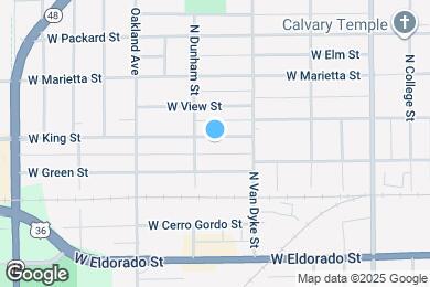 Map image of the property - 979 W King St