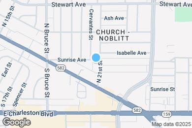 Map image of the property - 95 N 21st St