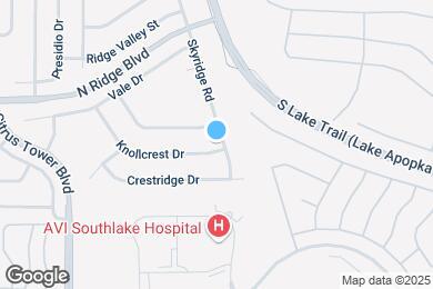 Map image of the property - 2046 Knollcrest Dr