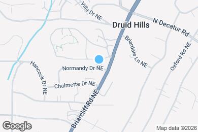 Map image of the property - 1392 Normandy Dr NE