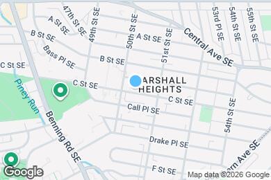 Map image of the property - 5020 C St SE