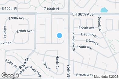 Map image of the property - 9836 Harris St