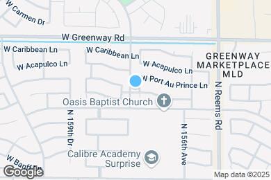 Map image of the property - 15104 N 156th Ln