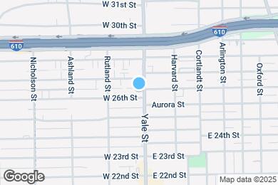 Map image of the property - 207 W 26th St