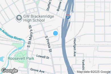 Map image of the property - Updated & charming Lavaca home with large ...