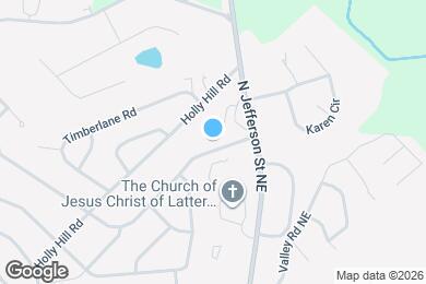 Map image of the property - Carrington Woods Apartments