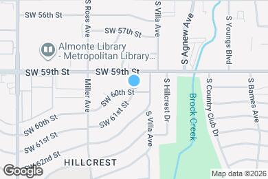 Map image of the property - 2517 SW 60th St