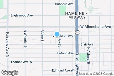 Map image of the property - 683 Fry St