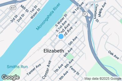 Map image of the property - 501 3rd Ave