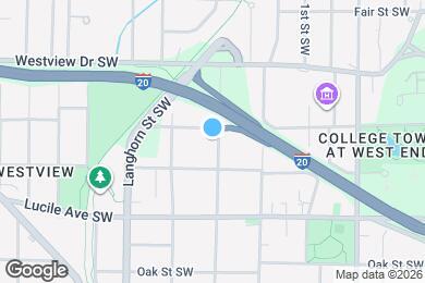 Map image of the property - 375 Atwood St SW