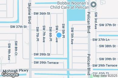 Map image of the property - 3721 SW 6th Ave