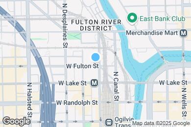 Map image of the property - 550 W Fulton St