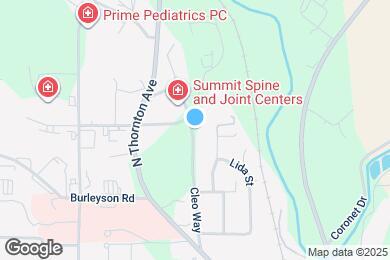 Map image of the property - 1416 Cleo Way