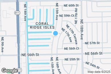 Map image of the property - 5724 NE 15th Ave