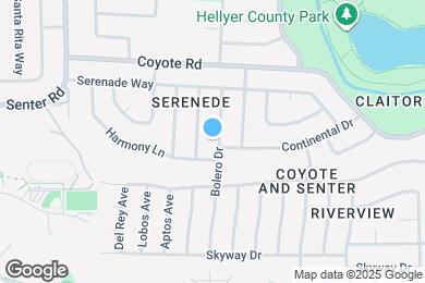 Map image of the property - 4587 Bolero Dr