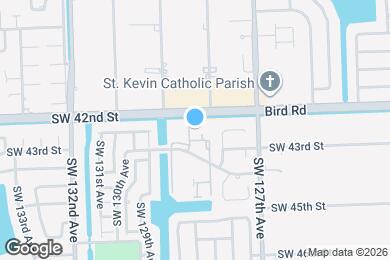 Map image of the property - 12821 SW 43rd Dr