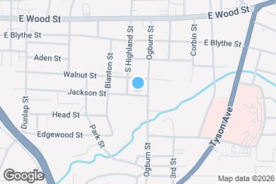 Map image of the property - 608 Jackson St