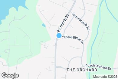 Map image of the property - 550 Orchard Ridge Ln