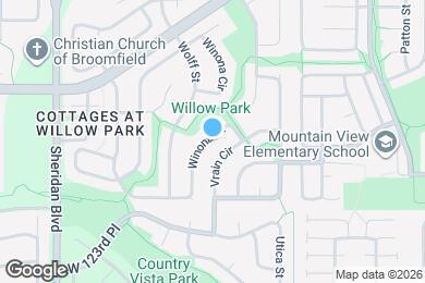 Map image of the property - 12620 Winona Ct