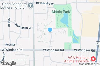 Map image of the property - 1901 Melrose Dr