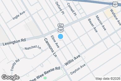 Map image of the property - 416 Fairlawn Rd