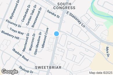 Map image of the property - 6000 S Congress Ave