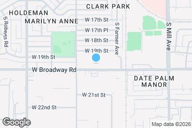 Map image of the property - 500 W Broadway Rd