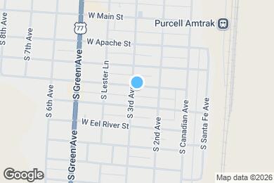Map image of the property - 230 W Comanche St