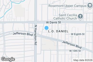 Map image of the property - 2222 Carnes St
