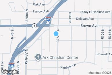 Map image of the property - 3012 N 34th St