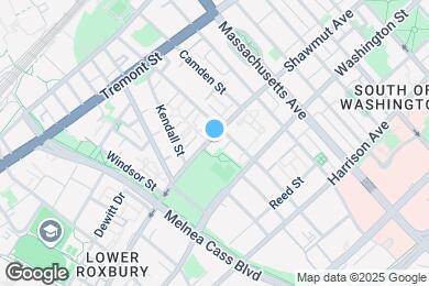 Map image of the property - 610 Shawmut Ave