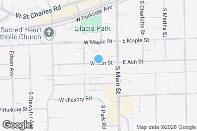 Map image of the property - 115 W Ash St