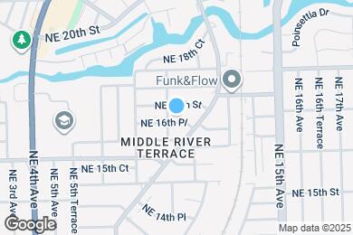 Map image of the property - 909 NE 16th Pl