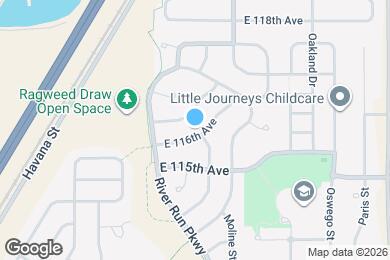 Map image of the property - 11397 E 116th Ave