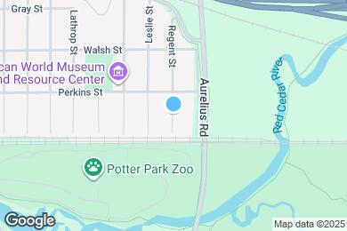 Map image of the property - 1225 Regent St