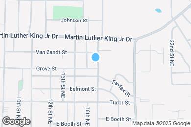 Map image of the property - 1025 17th St NE