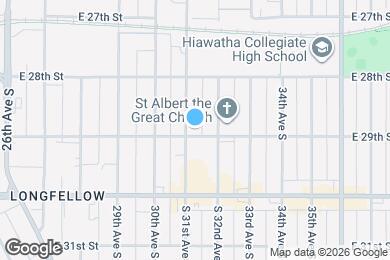 Map image of the property - 2847 31st Avenue South