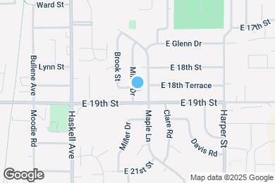 Map image of the property - 1824 Miller Dr