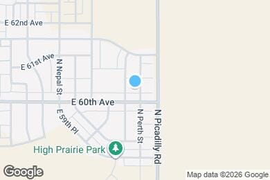 Map image of the property - 6026 N Orleans St