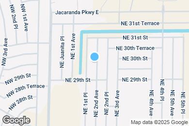 Map image of the property - 2920 NE 2nd Ave