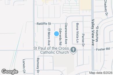 Map image of the property - 13122 Woodridge Ave
