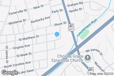 Map image of the property - 111 Virginia Ave