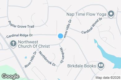 Map image of the property - 6706 River Hills Dr