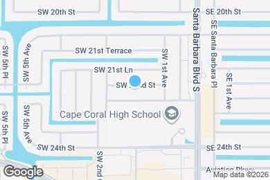 Map image of the property - 130 SW 22nd St