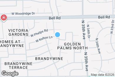 Map image of the property - 3629 W Kelton Ln