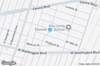 Map image of the property - 1784 S Rimpau Blvd